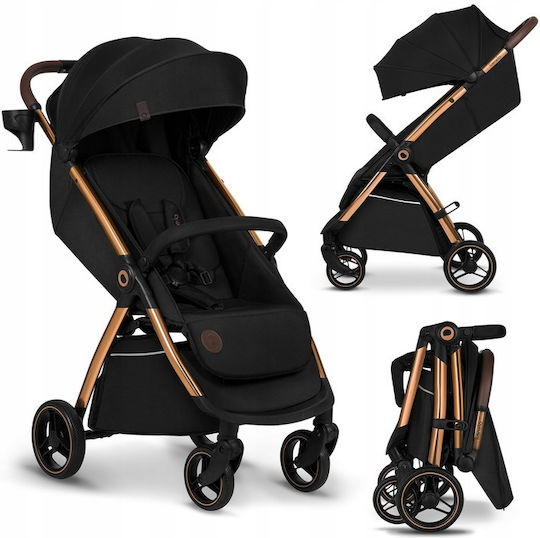 Lionelo Ingrid Baby Stroller Suitable from 6+ Months Black 8.20kg