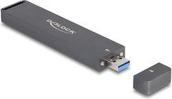 DeLock M.2 SATA III NVME με σύνδεση USB 3.0 DeLock M.2 SATA III NVME με σύνδεση USB 3.0