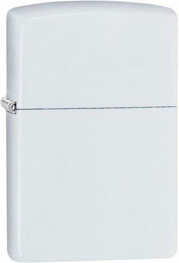 Zippo 214 Αναπτήρας Φλόγας σε Λευκό χρώμα