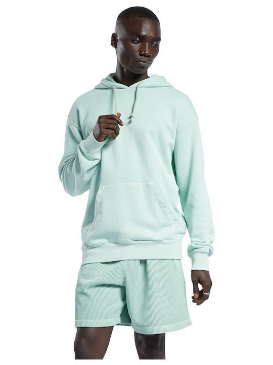 Reebok Men's Sweatshirt with Hood Turquoise