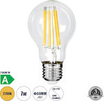 GloboStar LED Bulbs for Socket E27 and Shape A60 Warm White 1470lm 1pcs