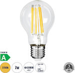 GloboStar LED Lampen für Fassung E27 und Form A60 Warmes Weiß 1470lm 1Stück