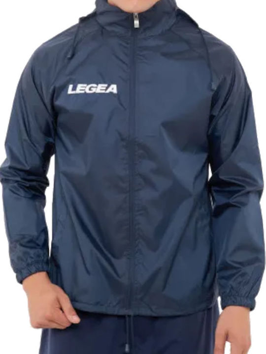 Legea Italia Tornado Men's Winter Jacket Waterproof and Windproof Navy