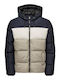 Only & Sons Men's Winter Jacket Dark Navy