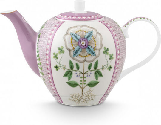 PiP Studio Porcelain Teapot Multicolour 1600ml