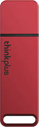 Lenovo Thinkplus Tu100 128GB USB 3.1 Stick Roșu