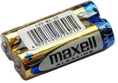 Maxell Baterii Alcaline AA 1.5V 2buc