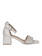 Leder Sandalen Anatomisch Weiß