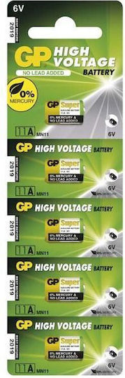 GP Batteries Baterii Alcaline A11 6V 5buc