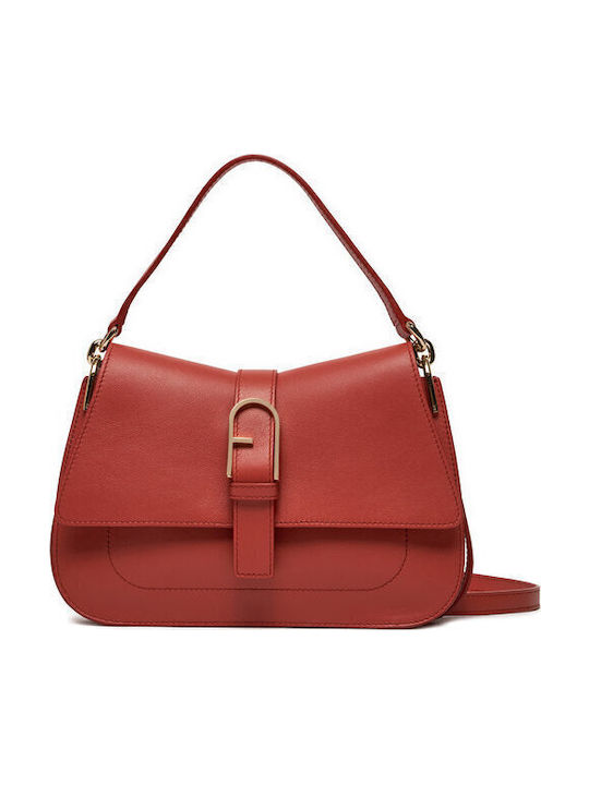 Furla Flow M Чанта за Рамо от Естествена Кожа с...