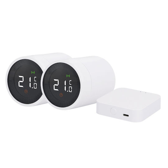 Unitec Electronic Thermostatic Radiator Valve with Wi-Fi for Radiator Body 1pcs