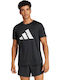 Run It Aeroready Tricou sport Negru