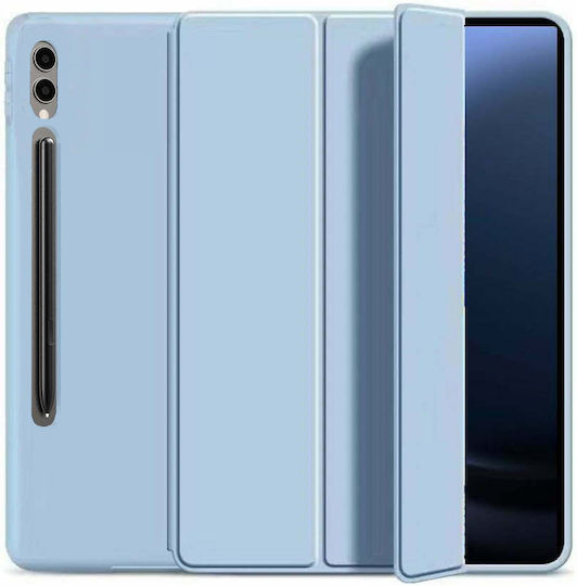 Revomag Флип Капак Син Samsung Galaxy Tab S9 (FE) Plus 12,4 Инча (2023)