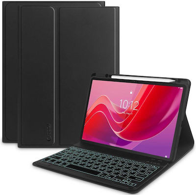 Flip Cover Πλαστικό με Πληκτρολόγιο Μαύρο LENOVO TAB M11