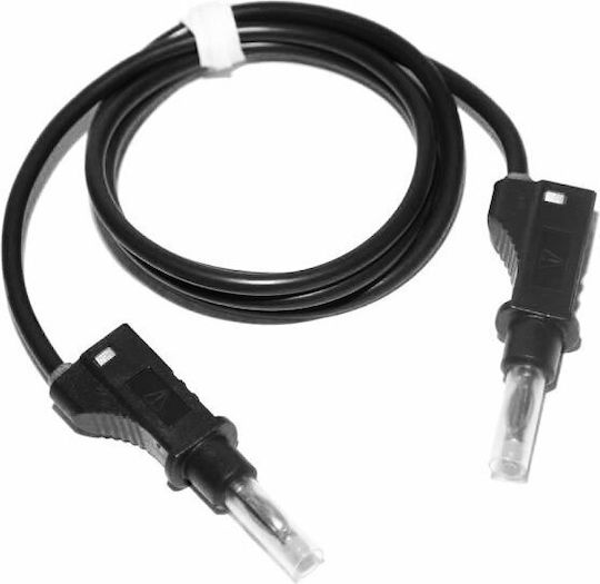 Καλώδιο Ηχείου Banana - Banana 1m (CX-3051-BLACK) 1τμχ