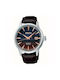 Seiko Prospex Ανδρικό Ρολόι Αυτόματο με Μωβ Δερμάτινο Λουράκι