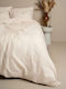 Sunshine Cotton Feelings Single Duvet Cover 170x250 Ecru