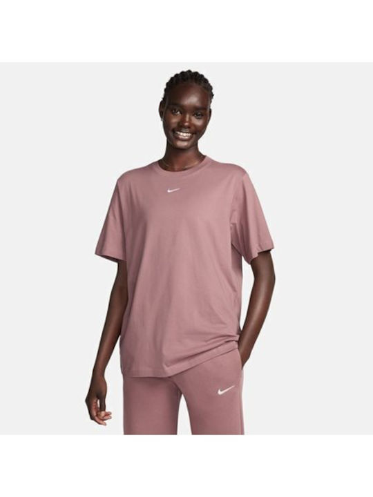 Nike Essential Γυναικείο Αθλητικό T-shirt Πορτοκαλί