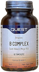 Quest Mega B-50 Quick Release B Complex 60 Ταμπ...