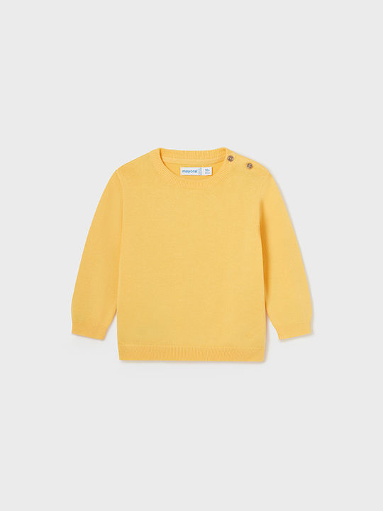 Mayoral Kids Sweater Long Sleeve Yellow