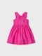 Mayoral Kids Dress Floral Fuchsia