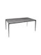 Barret Masă Sala de mese Black/Grey 140x80x74buc