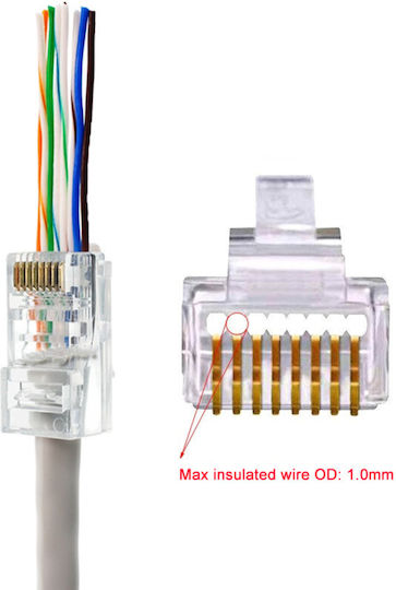 Anga Plug RJ-45 male (552-291)