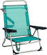 Alco Small Chair Beach Aluminium Green 62x82x65cm