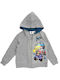 Nickelodeon Kids Sweatshirt Cardigan with Hood grey