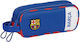 Safta Pencil Case with 2 Compartments Blue