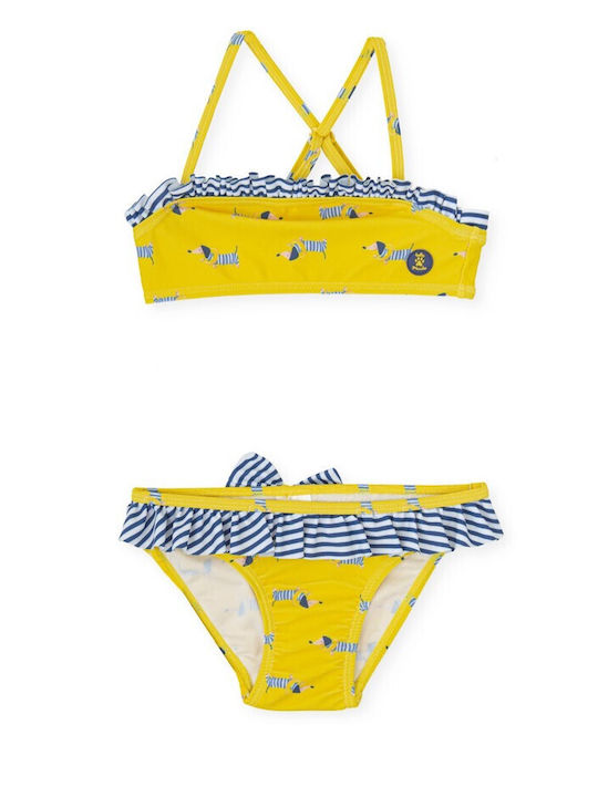 Tutto Piccolo Costum de baie pentru copii Bikini YELLOW