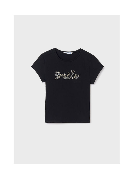 Mayoral Kids T-shirt Black