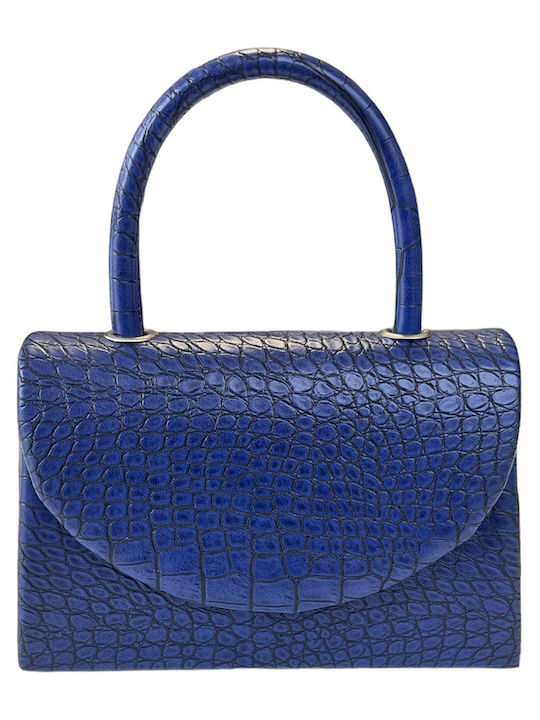 Damen Tasche Hand Blau