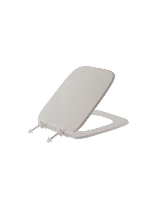 Bega Plast Plastic Toilet Seat White Pella 44cm 701-PELLA