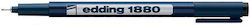 Edding 1880 Drawliner Μαρκαδόρος Σχεδίου Μπλε 0.1mm Edding 1880 Drawliner Μαρκαδόρος Σχεδίου Μπλε 0.1mm