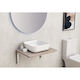 Inter Ceramic Waschtisch ohne Waschbecken L61xB46xH3cm Gray