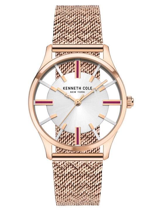 Kenneth Cole Women's Watch with Gold Metal Brac...