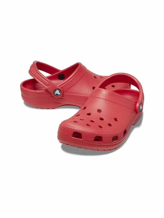 Crocs Classic Non-Slip Clogs Red