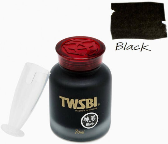 Twsbi Ανταλλακτικό Μελάνι για Πένα Μαύρο 70ml