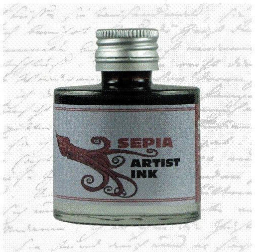 De Atramentis Ανταλλακτικό Μελάνι για Πένα Καφέ 50ml