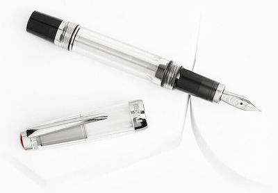 Twsbi Vac 700 mini Smoke Clear Πένα Καλλιγραφίας Fine Διάφανη