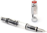 Twsbi Diamond Clear Mini Πένα Καλλιγραφίας Extra Fine Διάφανη