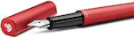 Pelikan Writing Pen Medium Red made of Steel with Red Ink