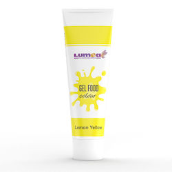 Lumea Colorant pentru Cofetărie în Formă de Gel Galben 1buc 30gr Tub