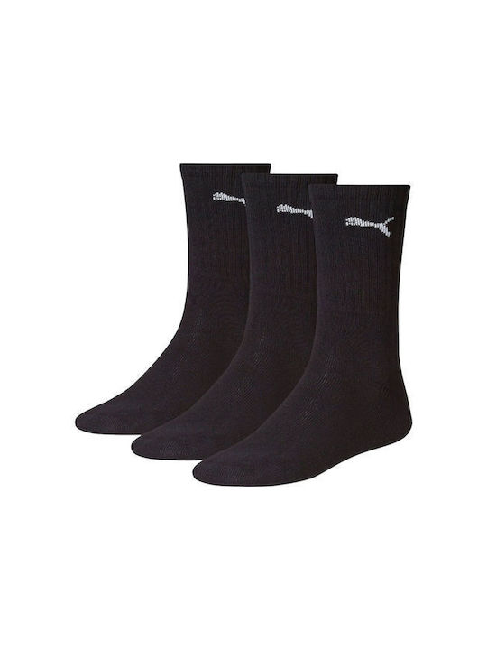 Puma Athletic Socks Black 3 Pairs
