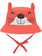 Boboli Kids' Hat Bucket Fabric Red