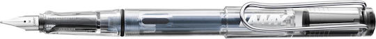 Lamy Vista Set Writing Pen Medium Transparent made of Plastic with Blue Ink