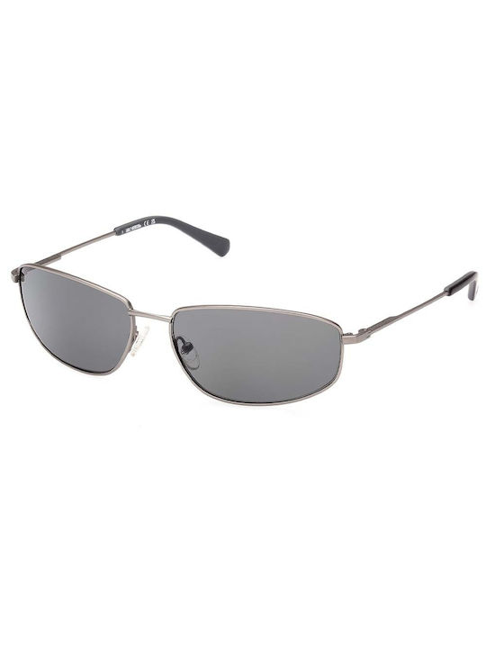 Harley Davidson Men's Sunglasses with Gray Metal Frame and Gray Lens HD0975X 07H