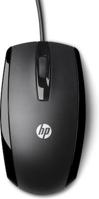 HP X500 Wired Mouse Black