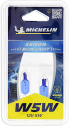 Michelin Λάμπες W5W / T10 Xenon Μπλε 2τμχ